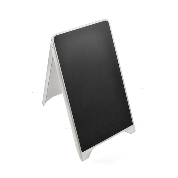 Two-Sided Black A-Board Sidewalk Sign